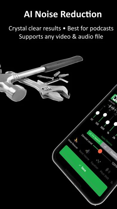 ByeNoise - Video Audio Editor