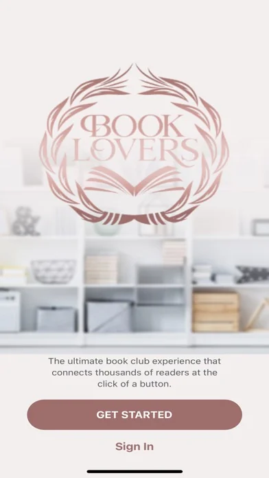 Book Lovers App screenshot 1