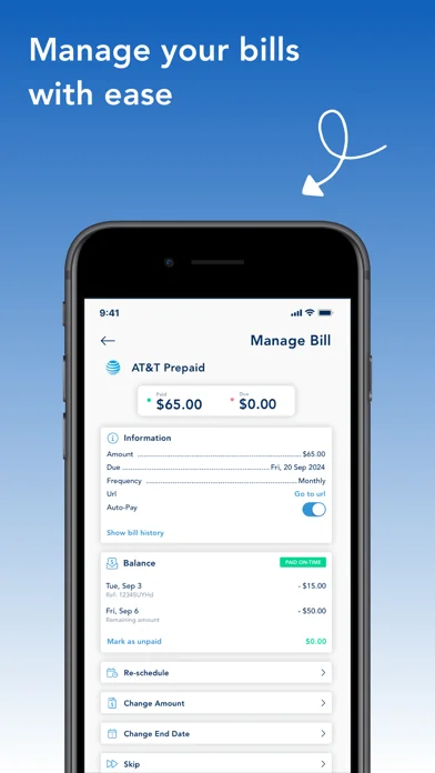 BillOut - Bill reminder screenshot 3