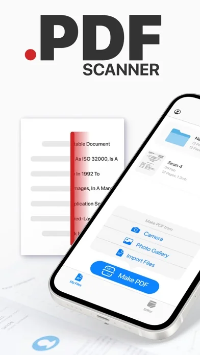 PDF Scanner, Dokumenten Scan