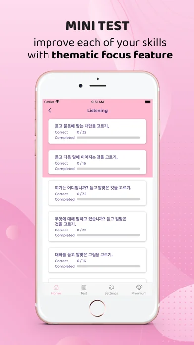 Topik Test - Learn Korean screenshot 2