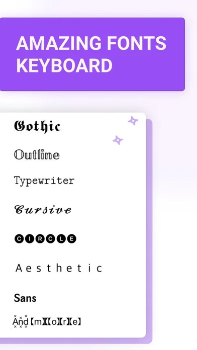 Keyboard Fonts＋Emojis＋Themes