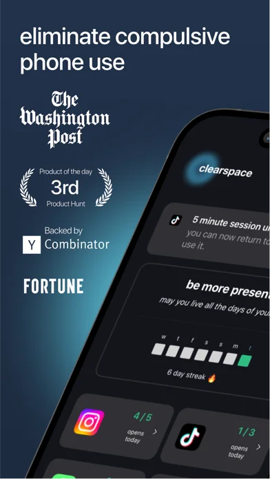 ClearSpace: Reduce Screen Time