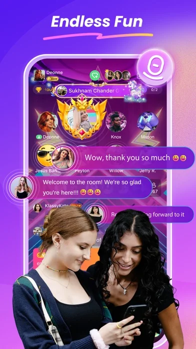 SUGO: Online-Chat-Party screenshot 1