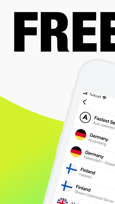 Free VPN – Fast & Secure Proxy screenshot 1
