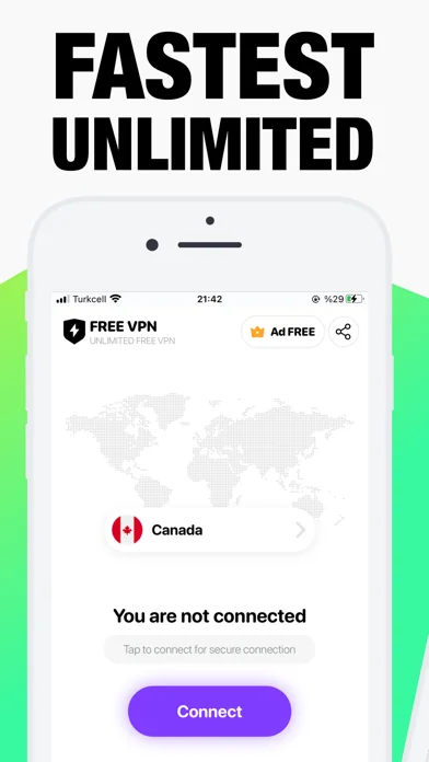 Free VPN – Fast & Secure Proxy screenshot 3