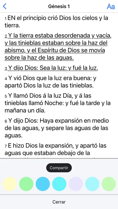 Biblia Reina Valera Santa 1960 screenshot 1