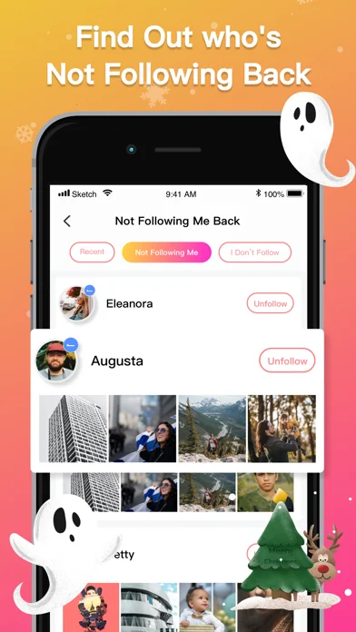 Reports: Followers Unfollowers screenshot 4