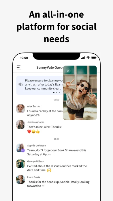 Fambase: Live & Group Chat screenshot 2