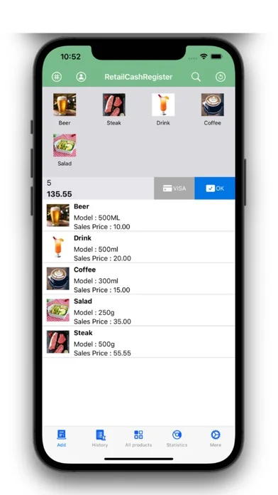 Retail Cash Register-Cashier