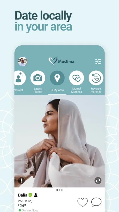 Muslima: Muslim Dating & Chat screenshot 3