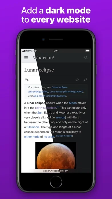 Noir - Dark Mode for Safari screenshot 1