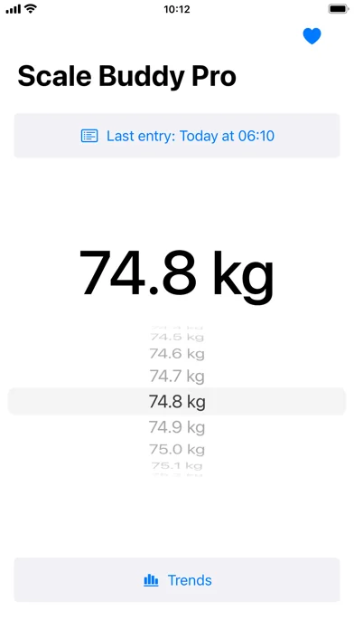 App auf die Waage Pro