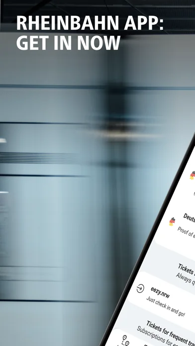 Rheinbahn App & eezy.nrw screenshot 1