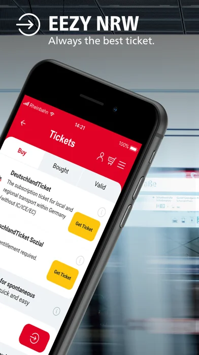 Rheinbahn App & eezy.nrw screenshot 2