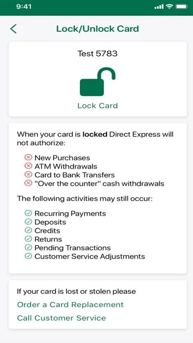 Direct Express® Mobile screenshot 3