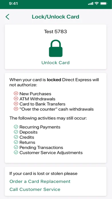 Direct Express® Mobile screenshot 4
