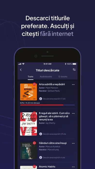Voxa: Audiobooks & E-books screenshot 4