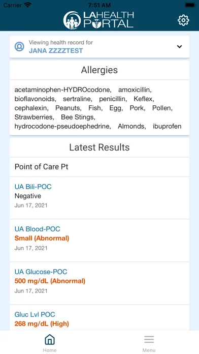 LA Health Portal