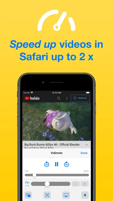 Vidimote für Safari