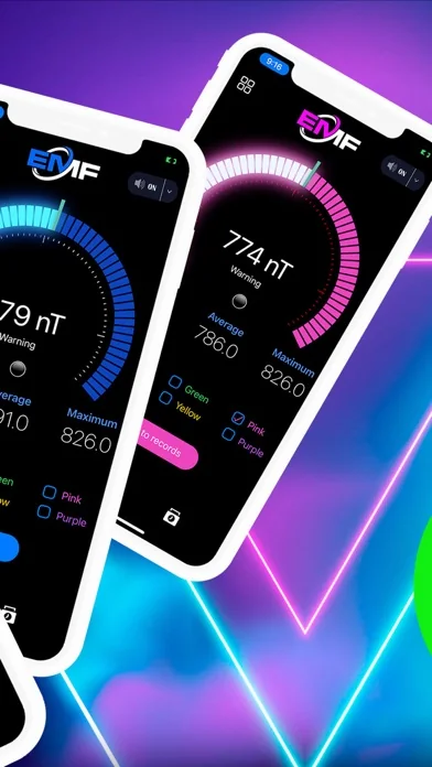 Emf Detector Radiation Reader screenshot 2