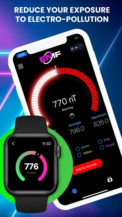 Emf Detector Radiation Reader screenshot 3