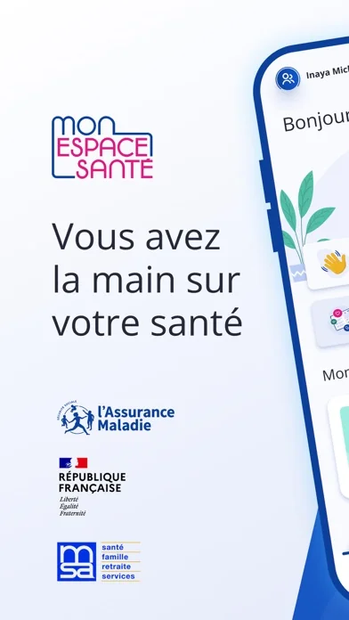 Mon espace santé screenshot 1