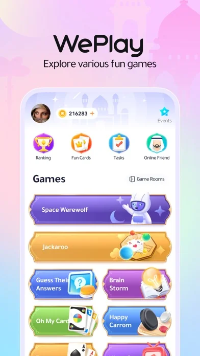 WePlay - Game & Party