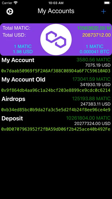 Matic Address Explorer