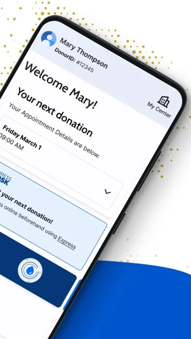 Grifols Plasma Donor Hub screenshot 2