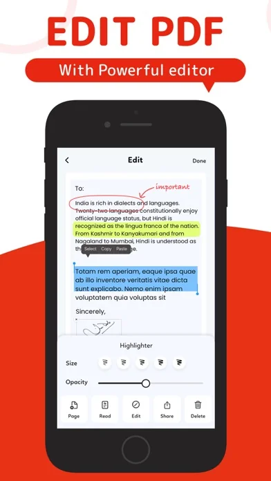 PDF Editor: Datei Bearbeiten