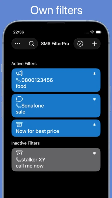 SMS FilterPro