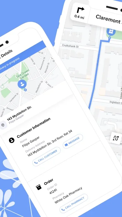 MedZoomer Courier App