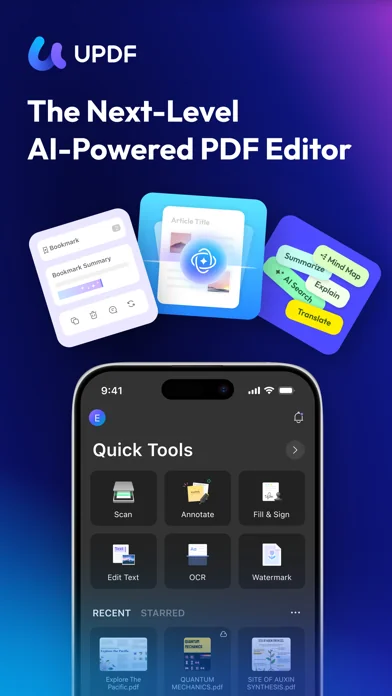 UPDF - PDF Editor mit KI