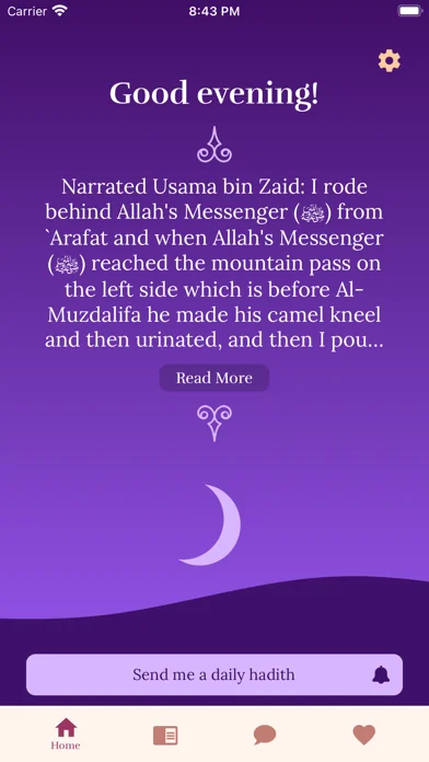 The Daily Hadith screenshot 1
