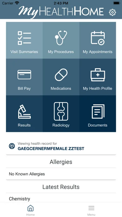 MyHealthHome - Oracle Health
