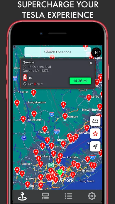 Supercharger für Tesla· screenshot 1