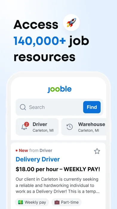 Jooble － Jobsuche & Jobbörse screenshot 1