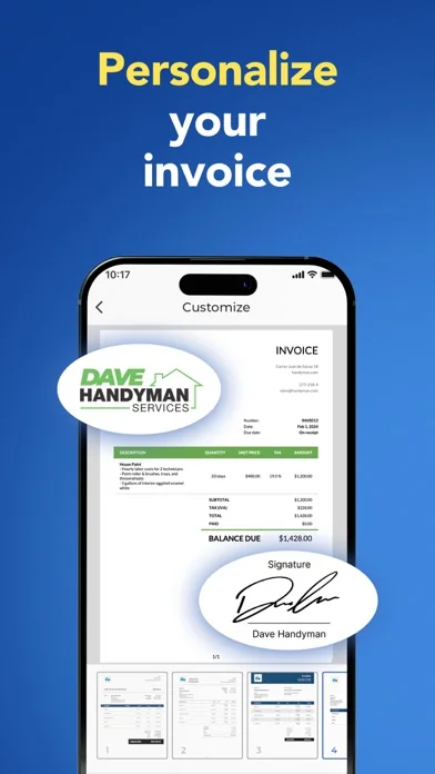 Rechnung schreiben Invoice Fly screenshot 3