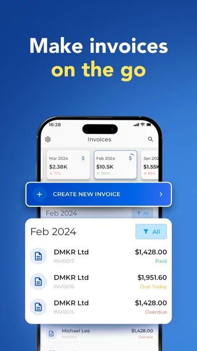 Rechnung schreiben Invoice Fly screenshot 4
