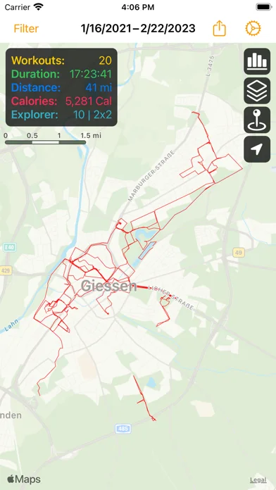Workout Map