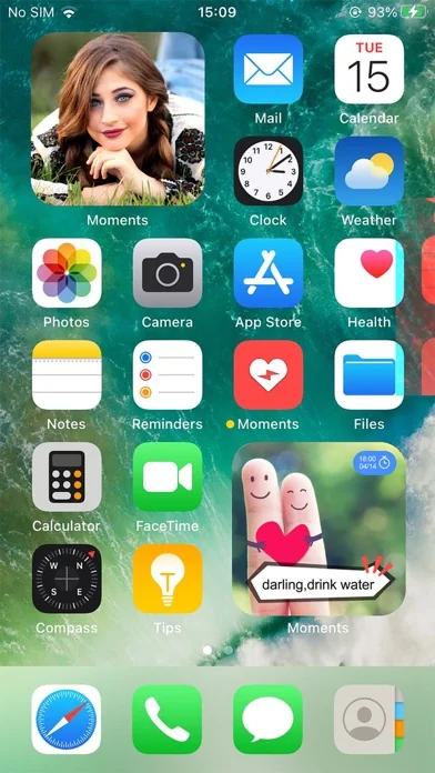 Moments Widget