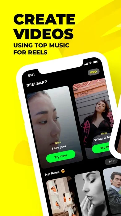 Reelsapp: reel & video editor screenshot 1