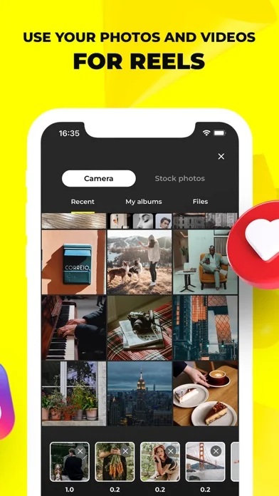 Reelsapp: reel & video editor screenshot 4