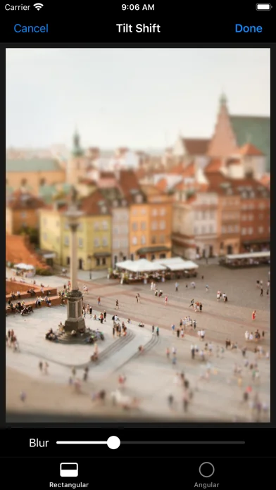 Tilt Shift - Miniature Effect