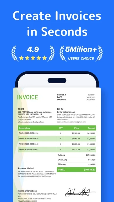 Invoice Maker App -InvoiceBase