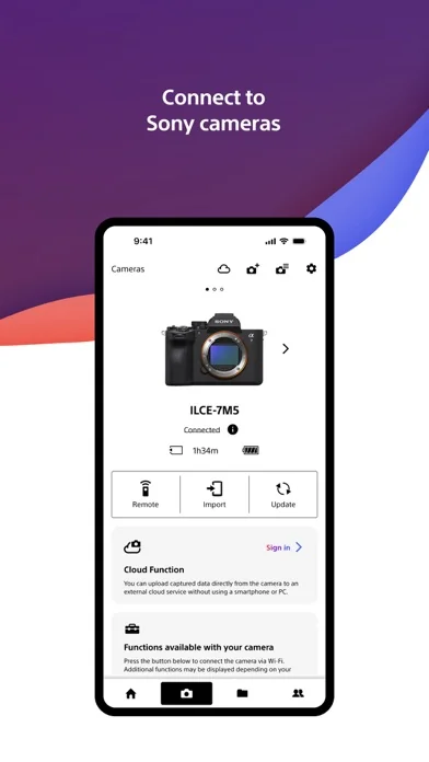 Sony | Creators' App