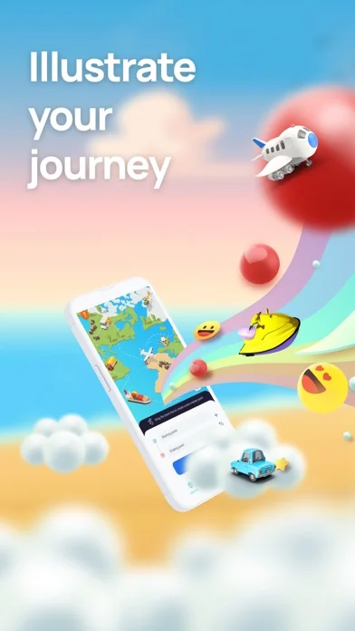 Travel Route: 3D Map & Plan