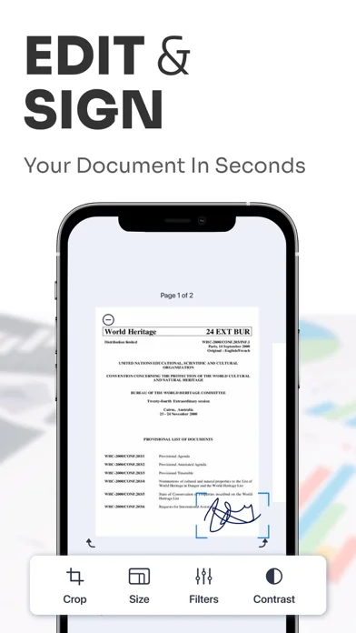 PDF Scanner, Editor, Converter screenshot 4