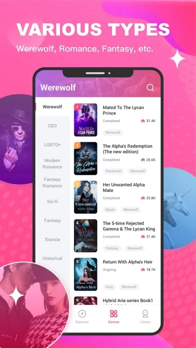 Magfic-Booktok, Reading Books screenshot 3